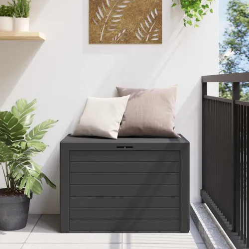 Vrtna kutija za pohranu antracit 78 x 44 x 55 cm - Antracit 190 l Antracit 190 l Cijena