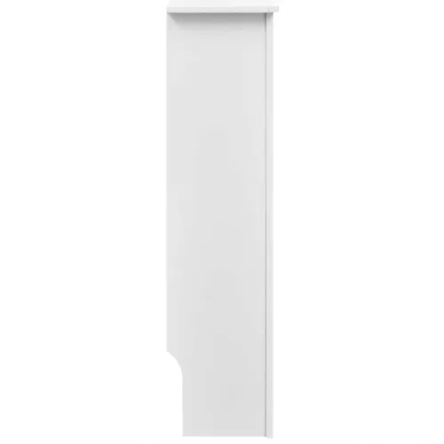Bijeli konstruirano drvo Zaštitni Maska za radijator - Pokrov za radijator 152 cm - Bijela 152 x 19 x 81.5 cm 1 Cijena