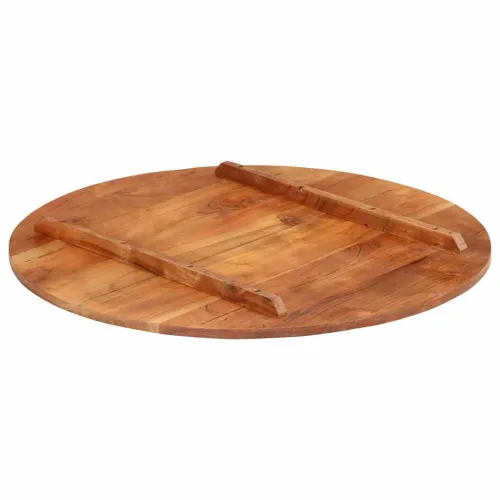 Stolna ploča od masivnog drva bagrema okrugla 15 - 16 mm 70 cm - 70 cm 15-16 mm Masivno bagremovo drvo Cijena