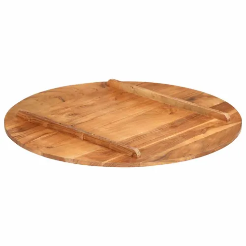 Stolna ploča od masivnog drva bagrema okrugla 15 - 16 mm 80 cm - 80 cm 15-16 mm Masivno bagremovo drvo Cijena