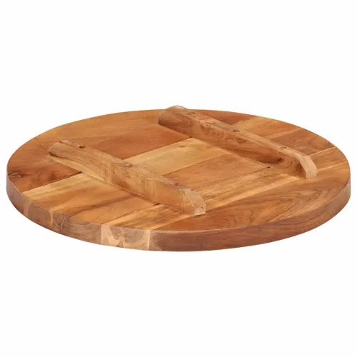 Stolna ploča od masivnog drva bagrema okrugla 25 - 27 mm 40 cm - 40 cm 25-27 mm Masivno bagremovo drvo Cijena