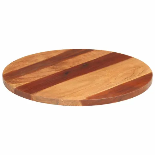 Stolna ploča od masivnog drva bagrema okrugla 25 - 27 mm 60 cm - 60 cm 25-27 mm Masivno bagremovo drvo Cijena