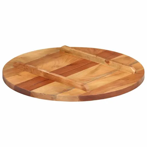 Stolna ploča od masivnog drva bagrema okrugla 25 - 27 mm 60 cm - 60 cm 25-27 mm Masivno bagremovo drvo Cijena