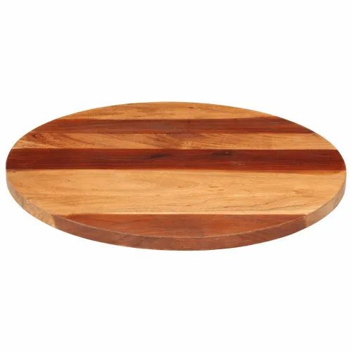 Stolna ploča od masivnog drva bagrema okrugla 25 - 27 mm 60 cm - 60 cm 25-27 mm Masivno bagremovo drvo Cijena
