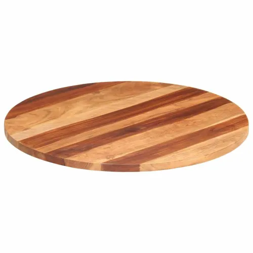Stolna ploča od masivnog drva bagrema okrugla 25 - 27 mm 80 cm - 80 cm 25-27 mm Masivno bagremovo drvo Cijena