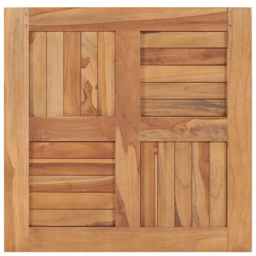 Stolna ploča od masivne tikovine 60 x 60 x 2,5 cm - 60 x 60 cm Četvrtasto Cijena