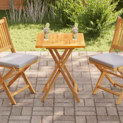 Stolna ploča od masivne tikovine 60 x 60 x 2,5 cm - 60 x 60 cm Četvrtasto Cijena