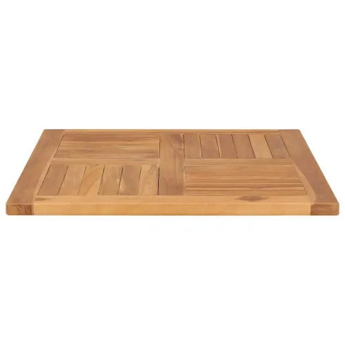 Stolna ploča od masivne tikovine 70 x 70 x 2,5 cm - 70 x 70 cm Četvrtasto Cijena