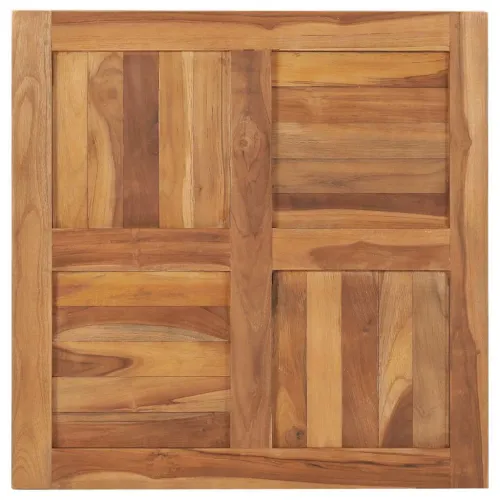 Stolna ploča od masivne tikovine 70 x 70 x 2,5 cm - 70 x 70 cm Četvrtasto Cijena