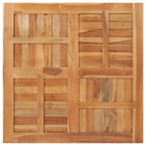 Stolna ploča od masivne tikovine četvrtasta 90 x 90 x 2,5 cm - 90 x 90 cm Četvrtasto Cijena
