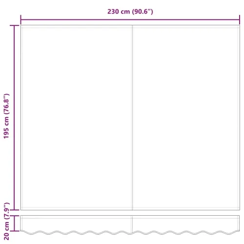 Povlačiva tenda Antracit 250 x 200 cm tkanina - Antracit (antracitni okvir) 2,5 x 2 m Ručna Cijena