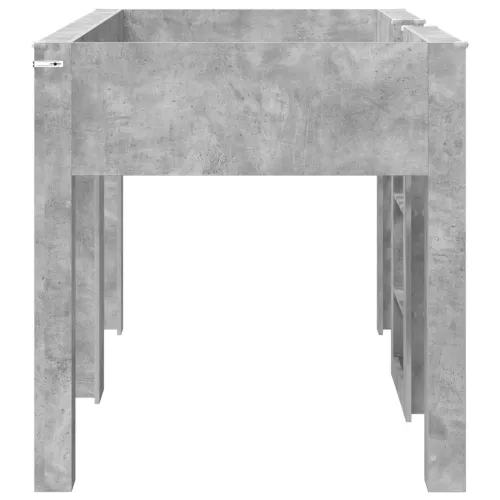 Krevet na kat za djecu Betonski sivi 100 x 200 cm - Beton siva 100 x 200 cm Cijena