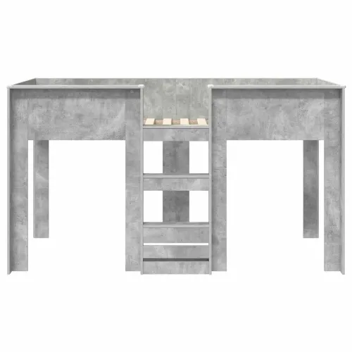 Krevet na kat za djecu Betonski sivi 100 x 200 cm - Beton siva 100 x 200 cm Cijena