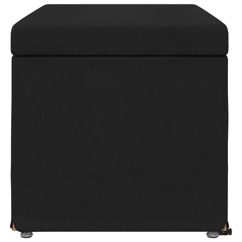Stolica Crna 81 x 41 x 40 cm Tkanina i konstruirano drvo - Crna 80 cm Tkanina Cijena