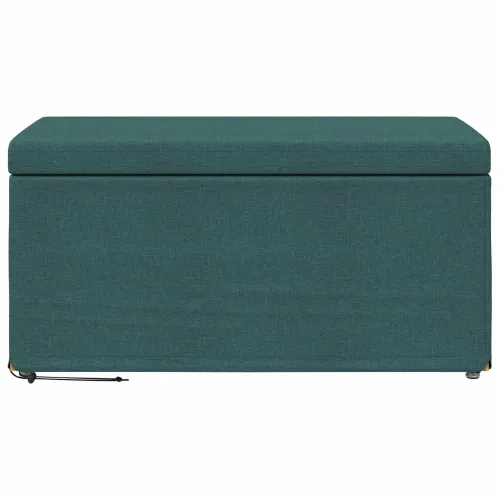 Stolica Tamnozelena 81 x 41 x 40 cm Tkanina i konstruirano drvo - Tamnozelena 80 cm Tkanina Cijena