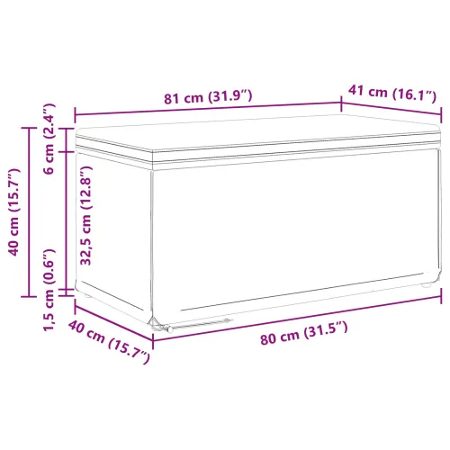 Stolica Plava 81 x 41 x 40 cm Tkanina i konstruirano drvo - Plava 80 cm Tkanina Cijena