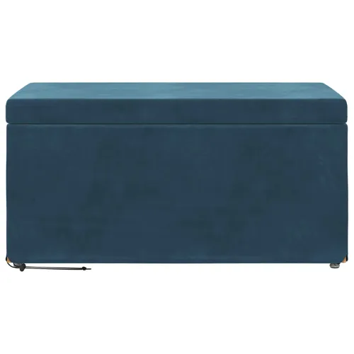 Stolica Plava 81 x 41 x 40 cm Svileni i Fino Radeći Drvo - Plava 80 cm Baršun Cijena