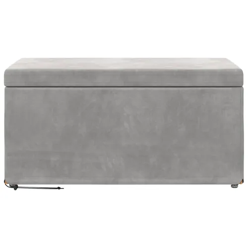 Stolica Svijetlo siva 81 x 41 x 40 cm - Svjetlosiva 80 cm Baršun Cijena