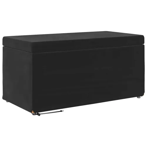 Stolica Crna 81 x 41 x 40 cm Svileni i Fino Radeći Drvo - Crna 80 cm Baršun Cijena