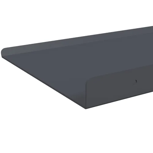 Lebdeća polica 2 kom. Antracit 40 x 18 x 2,5 cm Čelik - Antracit 40 x 18 cm 2 Cijena