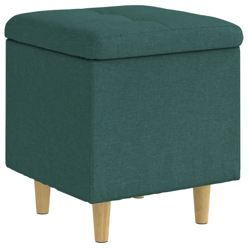 Otoman s pohranom Tamnozelena 40 x 40 x 45 cm tkanina - Tamnozelena 40 cm Tkanina Cijena