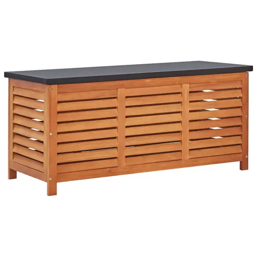 Vrtna kutija za pohranu 117x50x55 cm masivno drvo eukaliptusa - 117 x 55 x 50 cm 117 x 55 x 50 cm Cijena