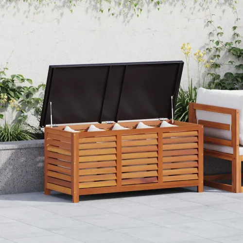 Vrtna kutija za pohranu 117x50x55 cm masivno drvo eukaliptusa - 117 x 55 x 50 cm 117 x 55 x 50 cm Cijena