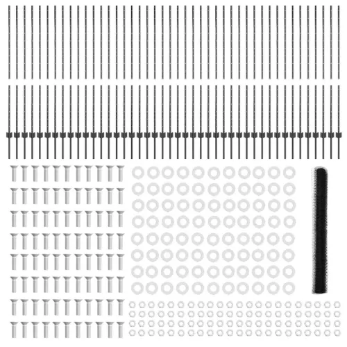 Heksagonalna ograda s stubom 100 x 1,4 m Čelik premazan PVC-om - Siva Ograda 100 x 1,4 m (mreža širine 3,6 cm) Cijena