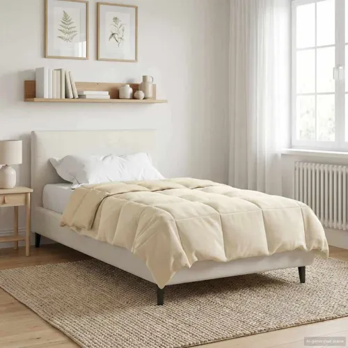 Ljetni pokrivač 155 x 220 cm Ljeto Mikrovlakna (100% poliester) - Krem 155 x 220 cm Cijena