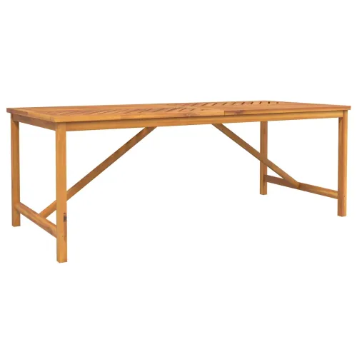 Vrtni set za objed 9 kom. Smeđa Čvrsto drvo akacije - 200 cm 2x klupa (180 cm) + 2x stolica + stol Cijena