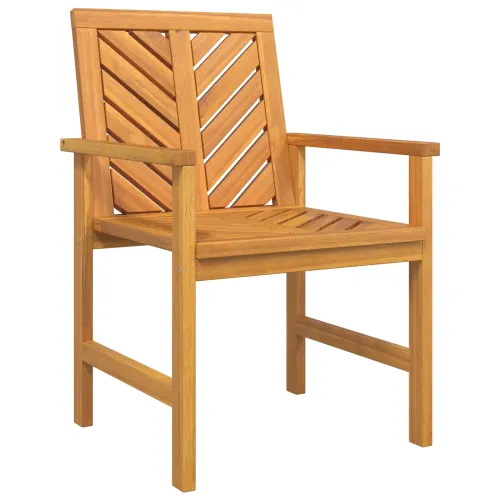 Vrtni set za objed 5 kom. Smeđa Čvrsto drvo akacije - 200 cm 2x klupa (180 cm) + 2x stolica + stol Cijena