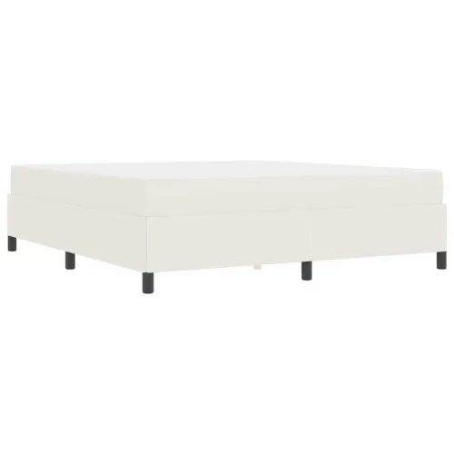 Okvir za krevet s madracem Krema 180 x 200 cm tkanina - Krema 180 x 200 cm Cijena