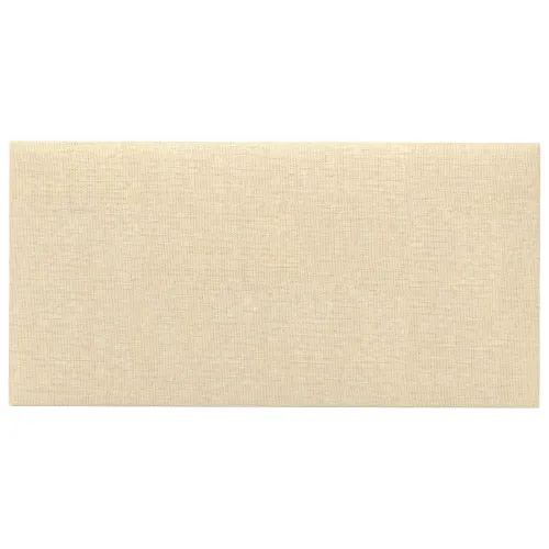 Zidna uzglavlja 12 kom. 60 x 30 cm Krema tkanina - Krema 60 x 30 cm Pravokutno Cijena