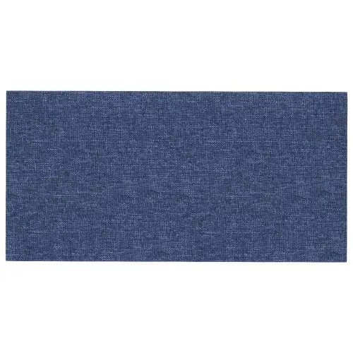 Zidna uzglavlja 12 kom. 60 x 30 cm Plava tkanina - Plava 60 x 30 cm Pravokutno Cijena