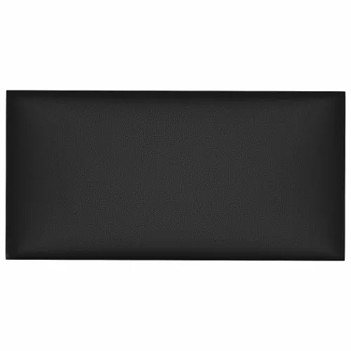 Zidna uzglavlja 12 kom. 60 x 30 cm Crna tkanina - Crna 60 x 30 cm Pravokutno Cijena