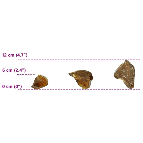 Vrtne kamenčiće Smeđa 12 cm Stakl - Smeđa Cijena