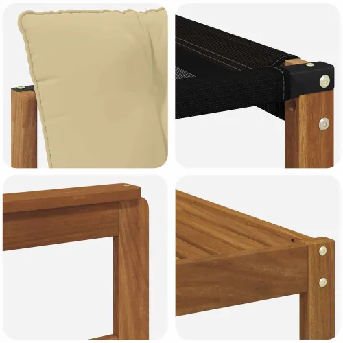 Set vanjskih sofa 5 kom. Prirodna i bež - Prirodno i bež Otvoreni okvir Cijena