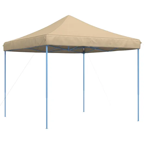Šator za svadbe - šator za zabave 292 x 292 x 315 cm Bež Oxford tkanina - Bež Bez bočnog zida Da Cijena