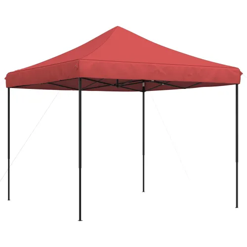 Šator za svadbe - šator za zabave 292 x 292 x 315 cm Tamno crvena Oxford tkanina - Tamno crvena Bez bočnog zida Da Cijena