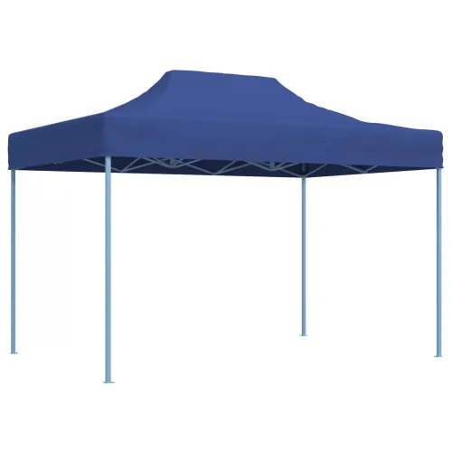 Šator za svadbe - šator za zabave 280 x 410 x 315 cm Plava Oxford tkanina - Plava Bez bočnog zida Da Cijena