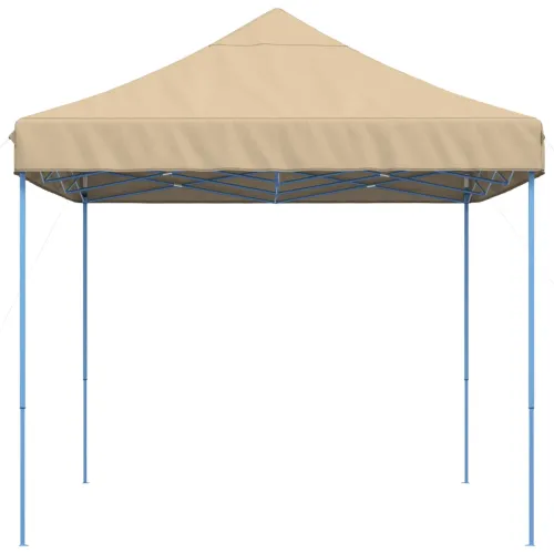 Šator za svadbe - šator za zabave 279 x 410 x 315 cm Bež Oxford tkanina - Bež Bez bočnog zida Da Cijena