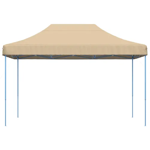 Šator za svadbe - šator za zabave 279 x 410 x 315 cm Bež Oxford tkanina - Bež Bez bočnog zida Da Cijena