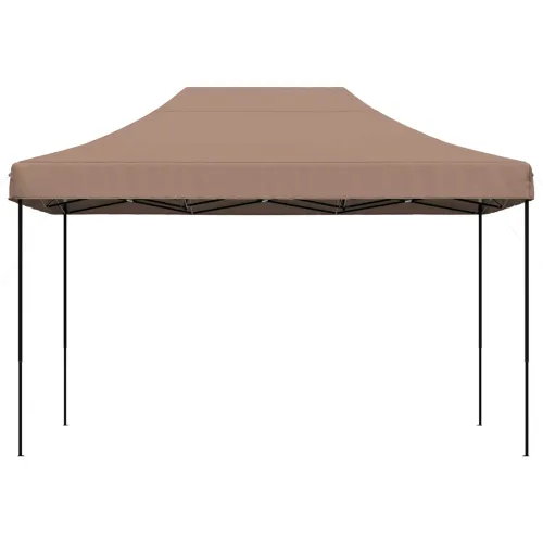 Šator za svadbe - šator za zabave 279 x 410 x 315 cm Smeđa Oxford tkanina - Smeđa Bez bočnog zida Da Cijena