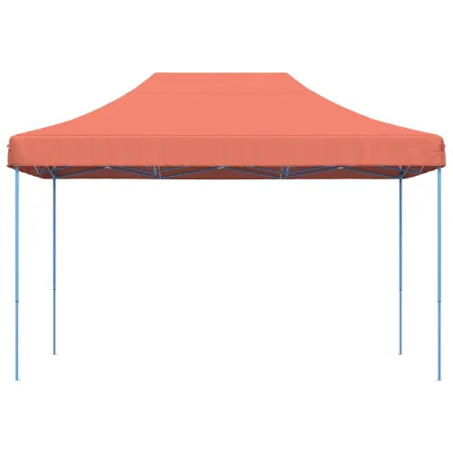 Šator za svadbe - šator za zabave 279 x 410 x 315 cm Terakota Oxford tkanina - Terakota Bez bočnog zida Da Cijena
