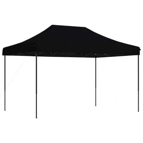 Šator za svadbe - šator za zabave 279 x 410 x 315 cm Crna Oxford tkanina - Crna Bez bočnog zida Da Cijena