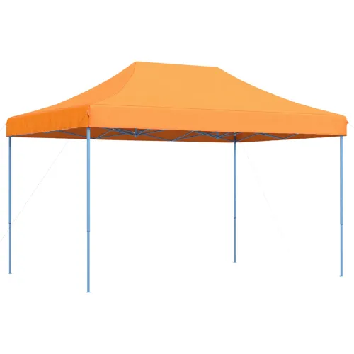 Šator za svadbe - šator za zabave 279 x 410 x 315 cm Narančasta Oxford tkanina - Narančasta Bez bočnog zida Da Cijena