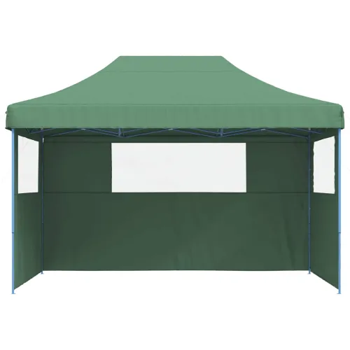 Šator za svadbe - šator za zabave 279 x 410 x 315 cm Zelena Oxford tkanina - Zelena s dvije bočne zidove Da Cijena