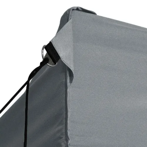 Šator za svadbe - šator za zabave 280 x 410 x 315 cm Antracit Oxford tkanina - Antracit s 4 bočna zida Da Cijena