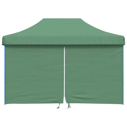 Šator za svadbe - šator za zabave 279 x 410 x 315 cm Zelena Oxford tkanina - Zelena s 4 bočna zida Da Cijena