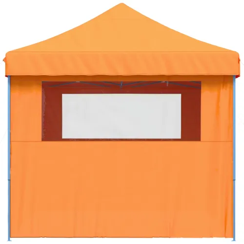 Šator za svadbe - šator za zabave 279 x 410 x 315 cm Narančasta Oxford tkanina - Narančasta s 4 bočna zida Da Cijena